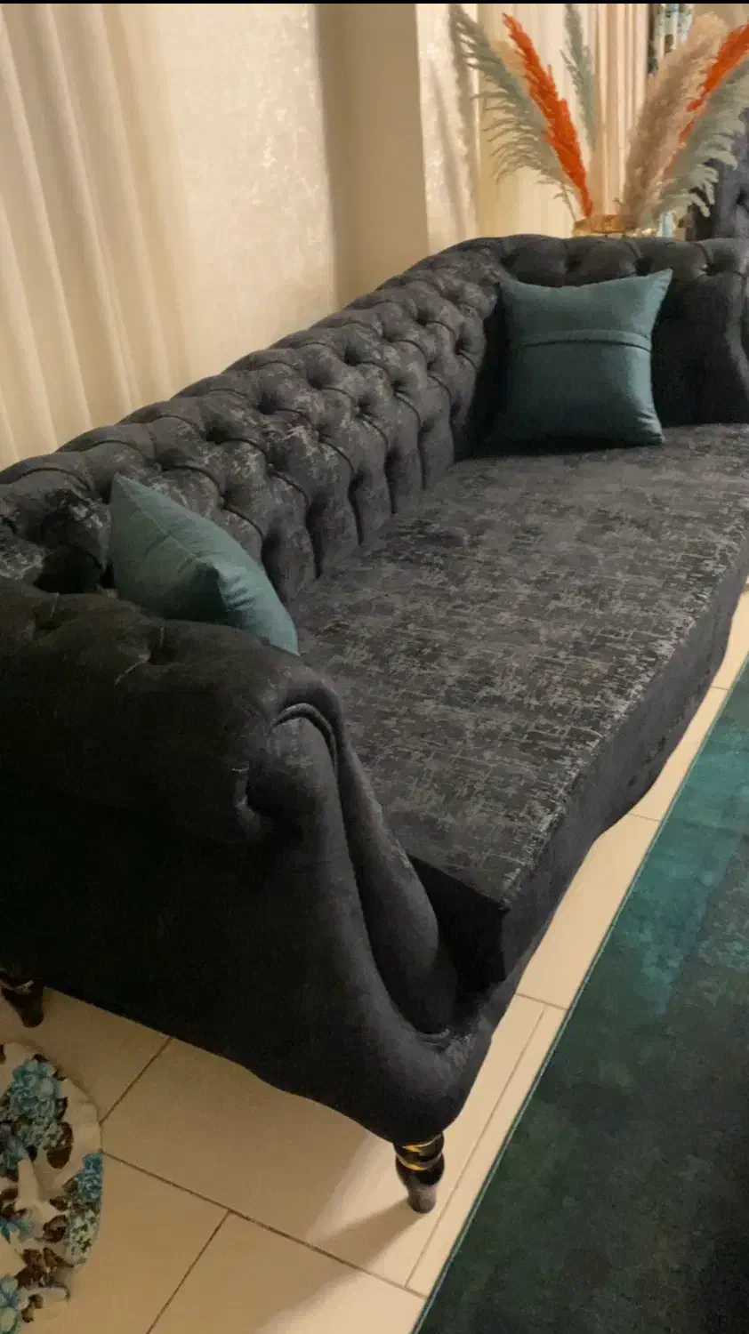 مبل 8نفره چستر به همراه غذاخوری6نفره|مبلمان خانگی و میز عسلی|رشت, شهرک آیت الله منتظری|دیوار