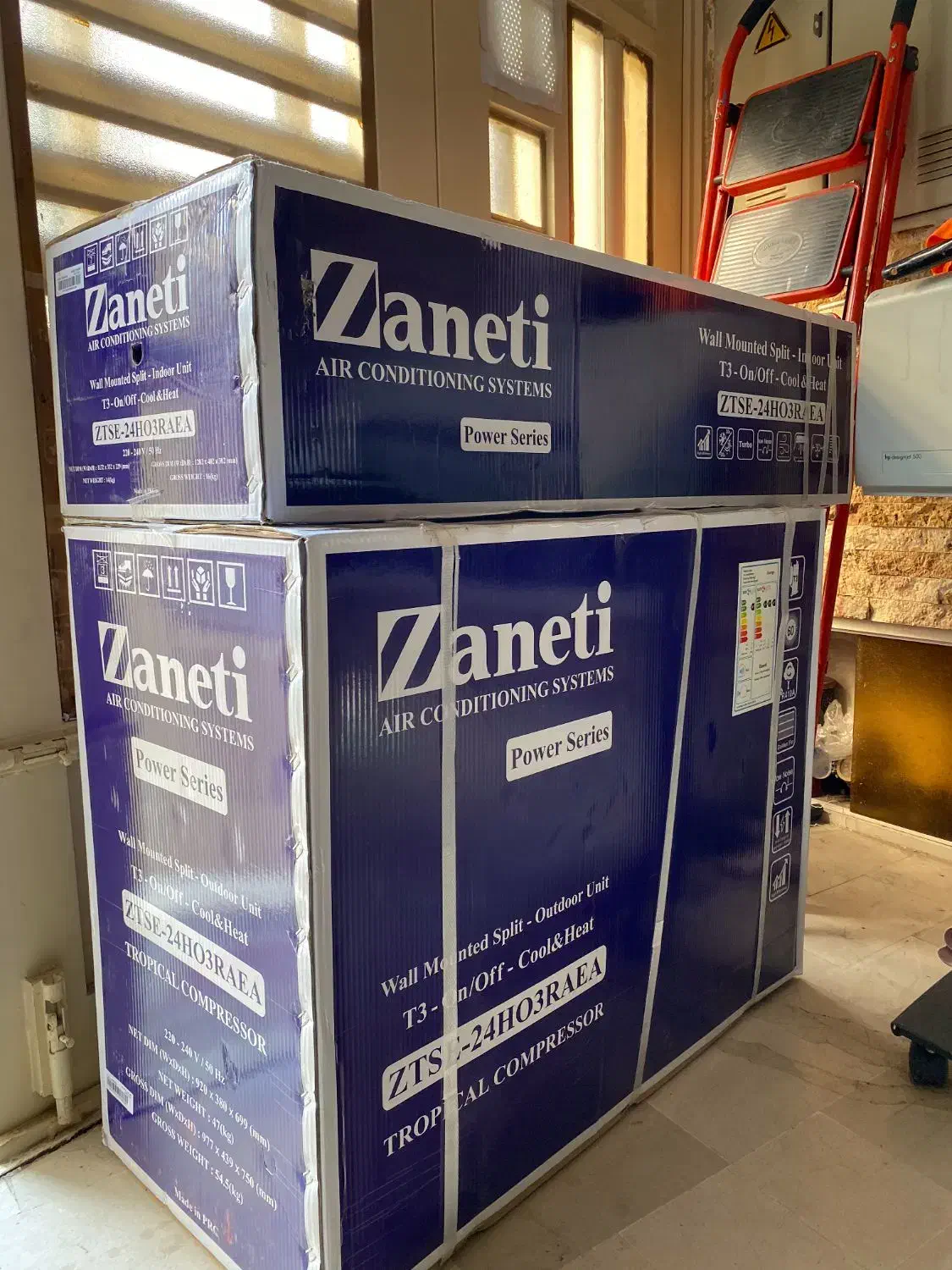 فروش کولرگازی های زانتی|کولر گازی و فن‌کوئل|کاشان, فاز ۲ ناجی آباد|دیوار