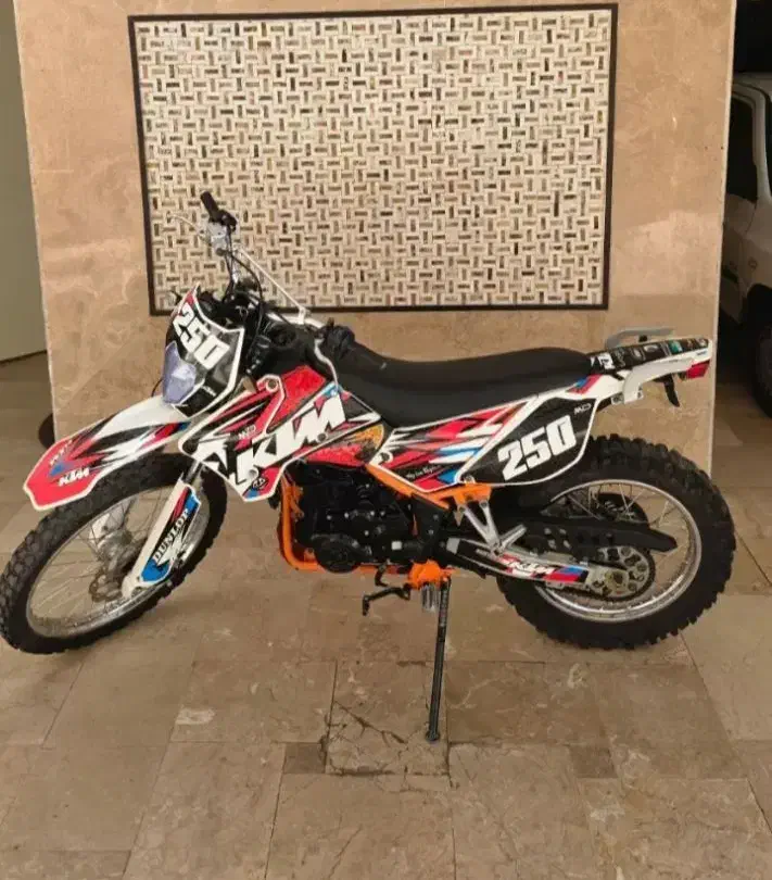 تریل فلات طرح KTM|موتورسیکلت|اسلامشهر, شهرک مهدیه|دیوار