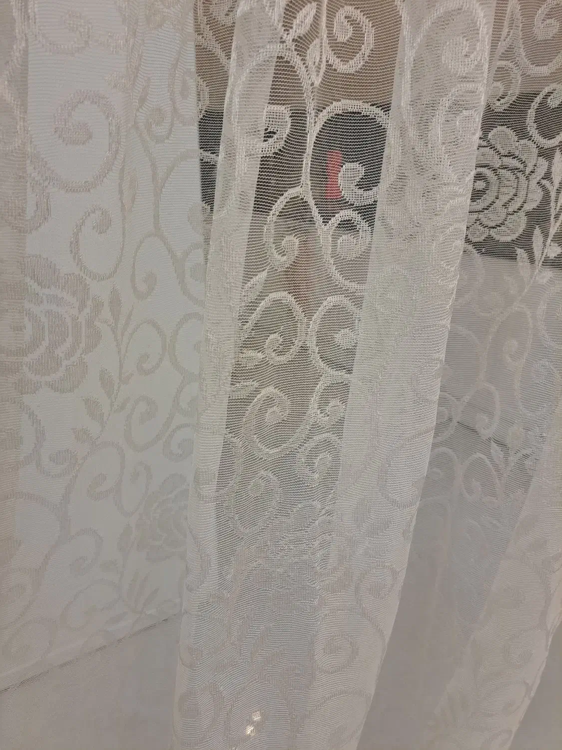 پرده با پشت پنجره ای و چوب پرده|پرده، رانر، رومیزی|مشهد, رضاشهر|دیوار