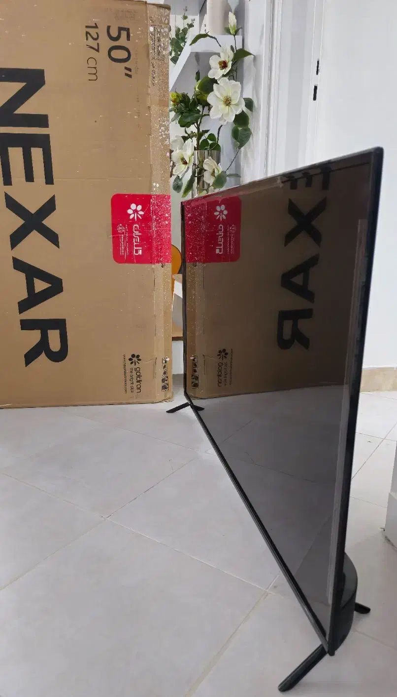 ال ای دی ۵۰اینچ نکسار 4k اسمارت اندروید|تلویزیون و پروژکتور|تهران, جوانمردان (اندیشه)|دیوار