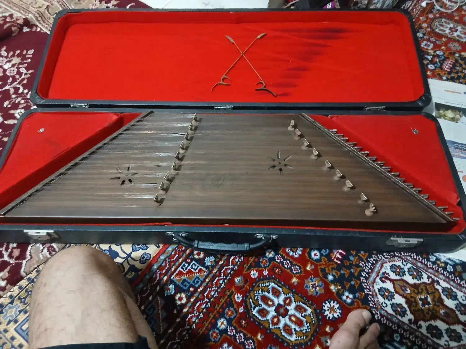 سنتور کارکرده|سازهای سنتی|ری, هاشم‌آباد|دیوار