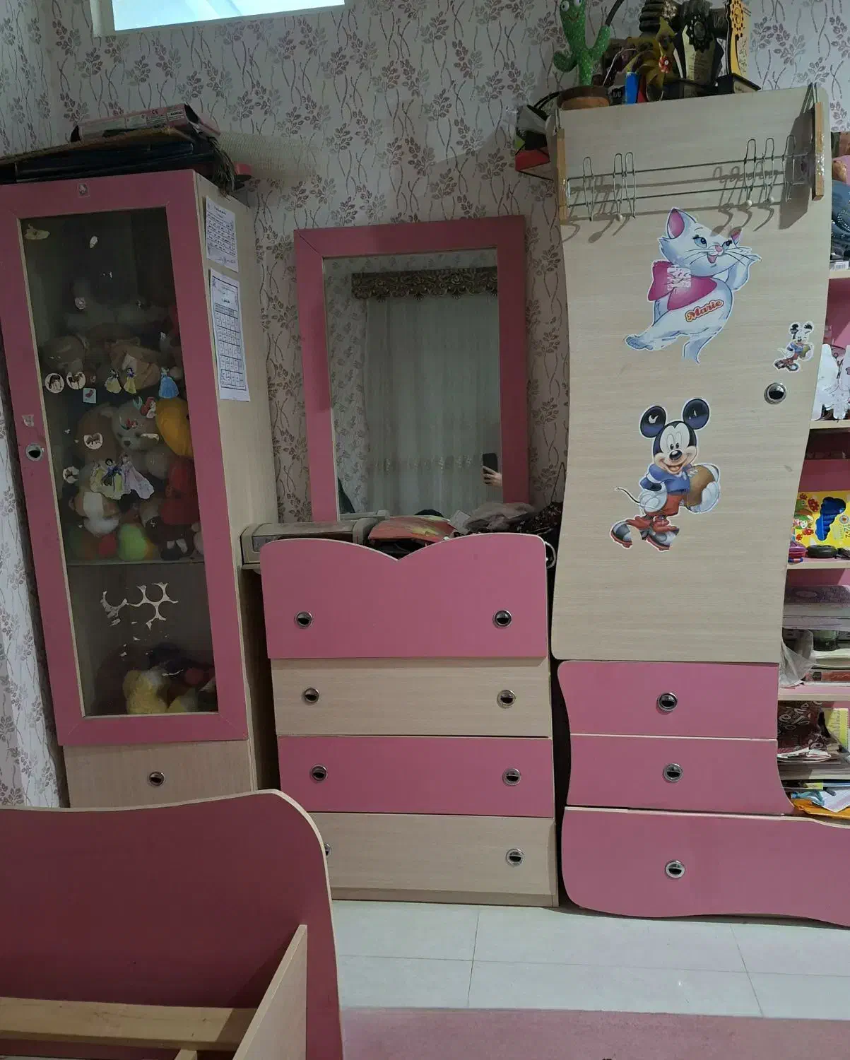 سرویس خواب کودک|تخت و سرویس خواب|یزد, |دیوار