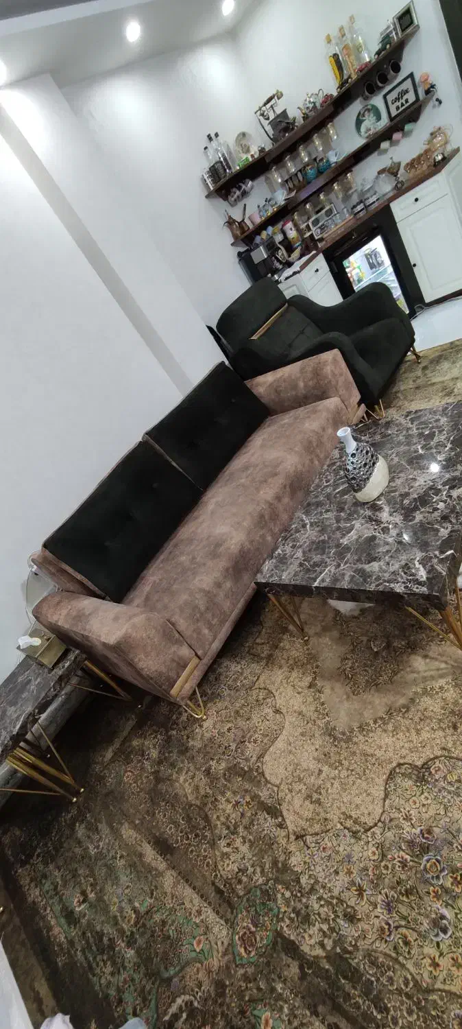 مبل ۷ نفره راحتی|مبلمان خانگی و میز عسلی|اهواز, فاز ۲ پادادشهر|دیوار