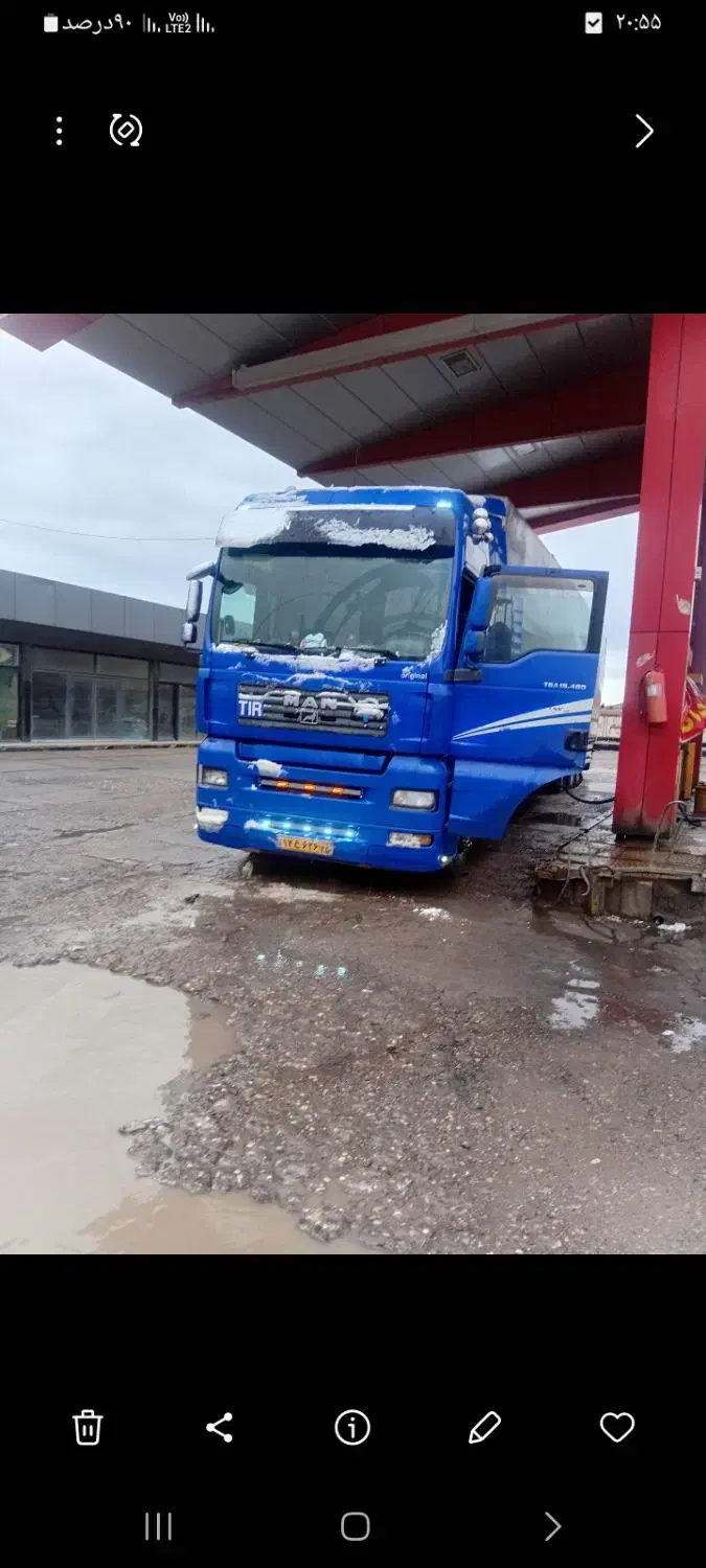 مانTGA480|خودرو سنگین|میانه, |دیوار