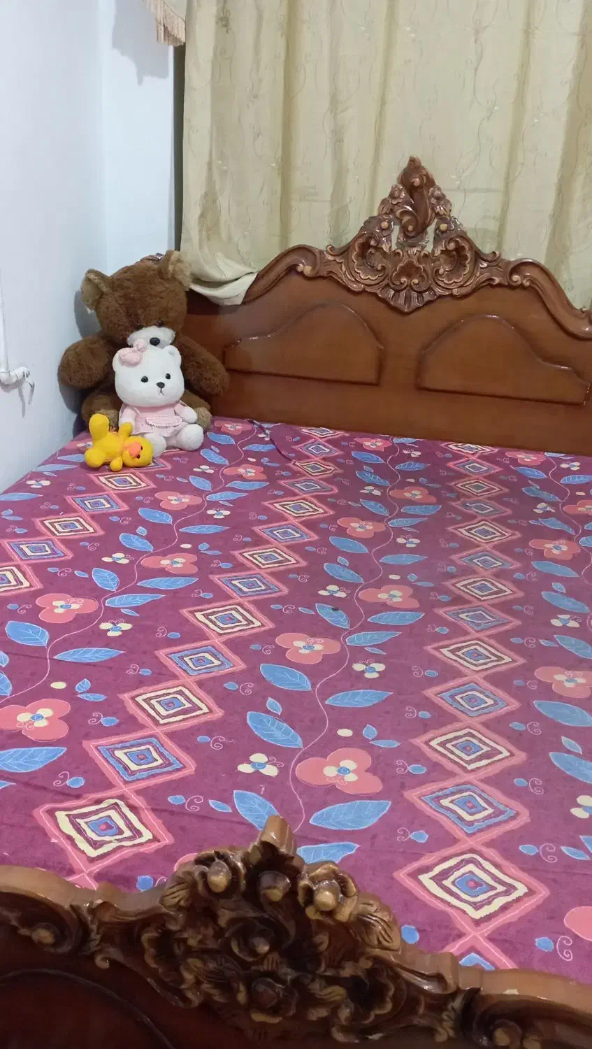 تخت خواب دونفره|تخت و سرویس خواب|شیراز, سینما سعدی|دیوار