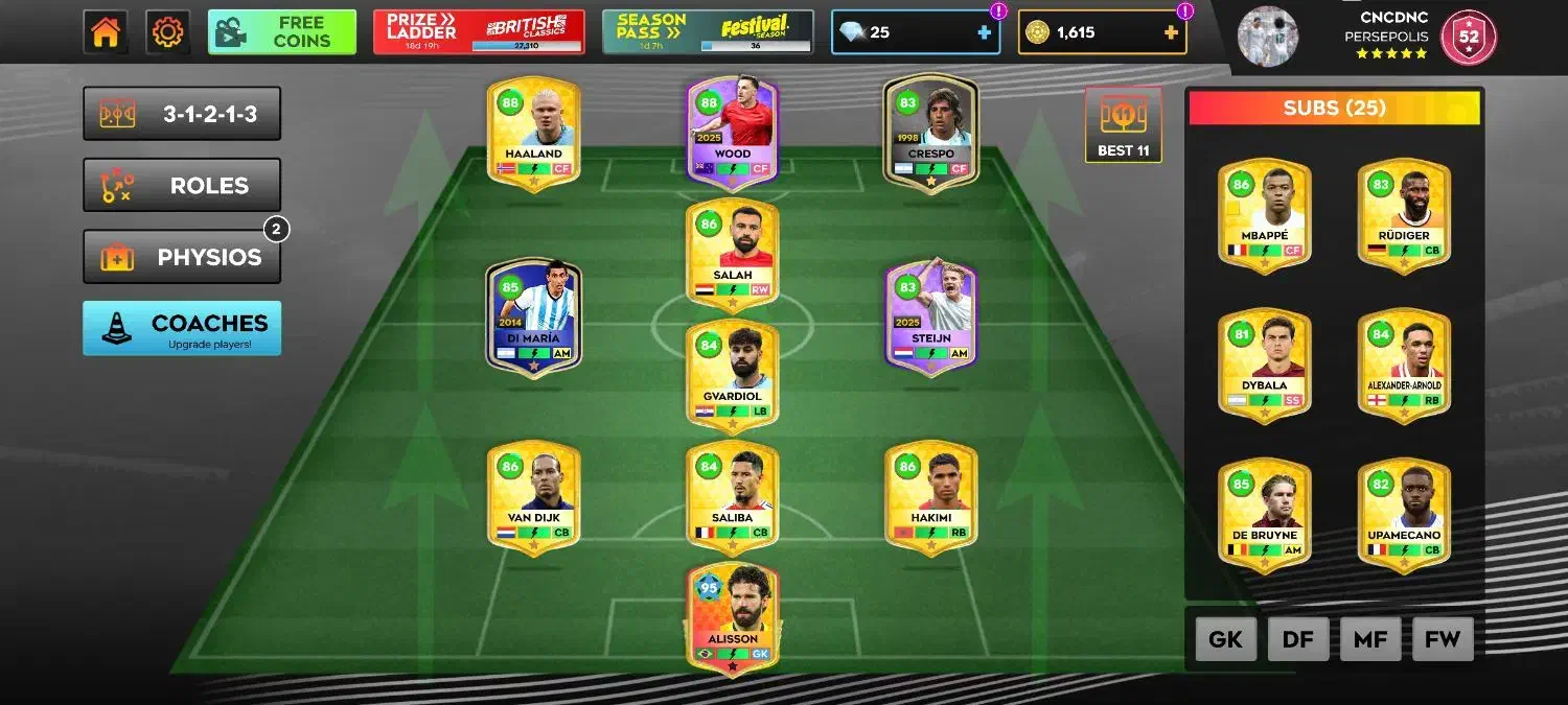 اکانت رویایی DLS دریم لیگ 2025|کنسول، بازی ویدئویی و آنلاین|کرمانشاه, |دیوار