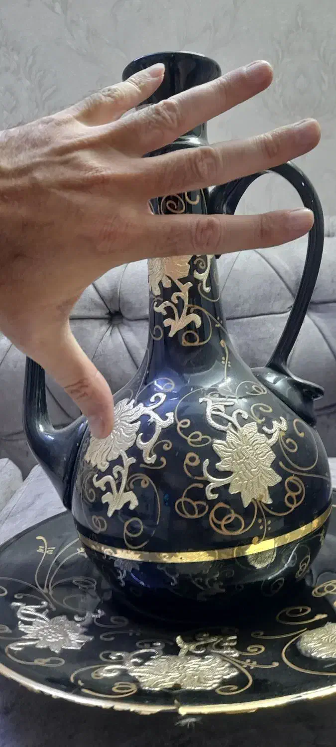 آفتابه لگن تزئینی،قدیمی|صنایع دستی و سایر لوازم تزئینی|ری, ولی آباد|دیوار