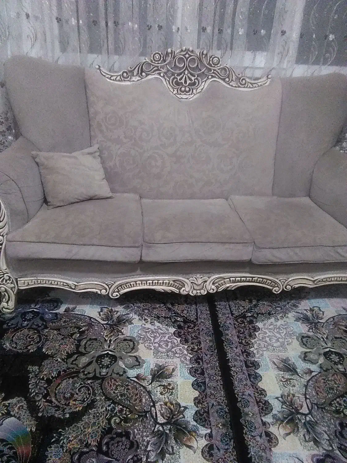 مبل هف نفره تمیز|مبلمان خانگی و میز عسلی|ورامین, خیر آباد|دیوار