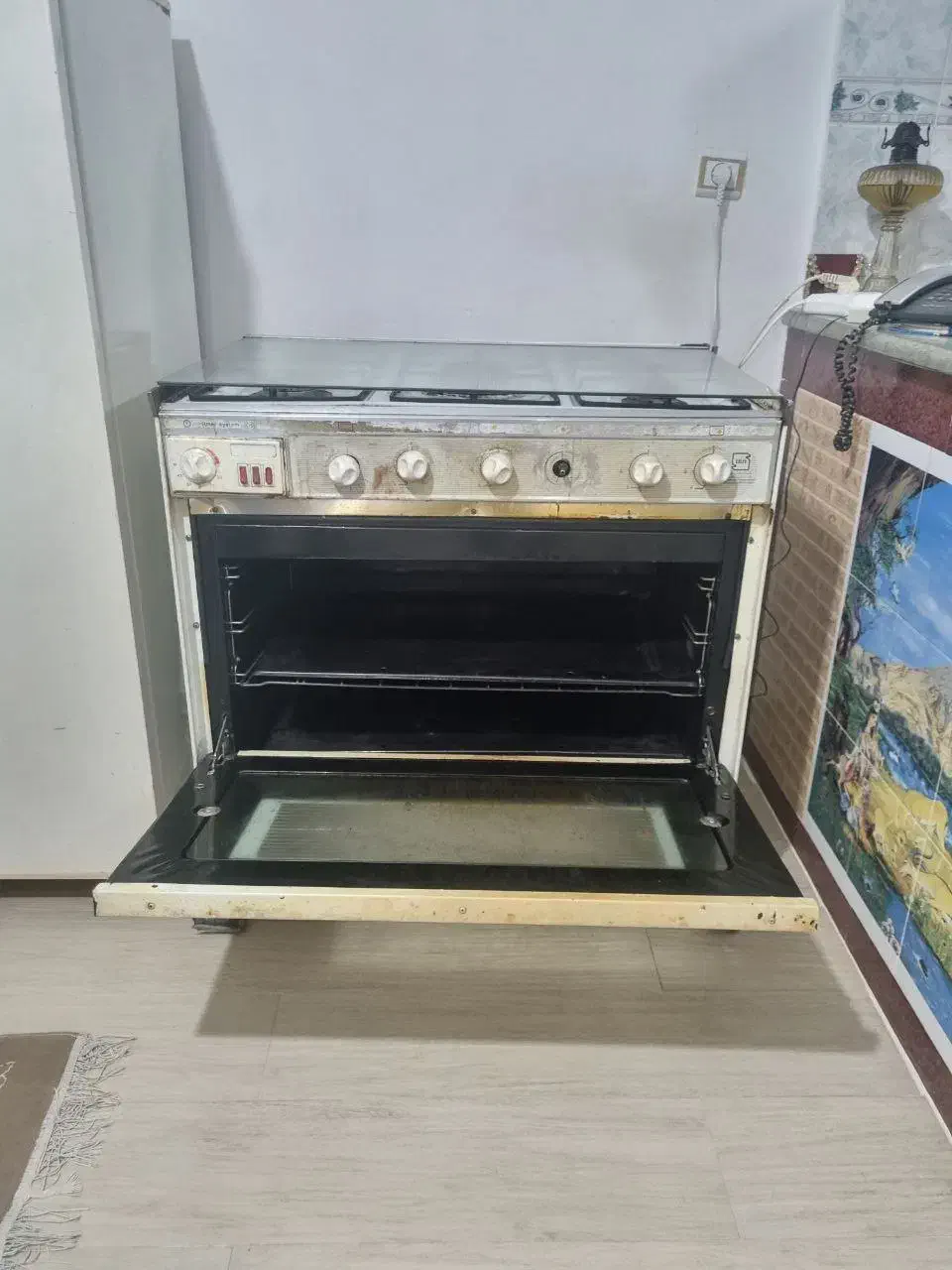 گاز و فر پنج شعله تهران گاز|اجاق گاز و لوازم برقی پختوپز|ساری, |دیوار