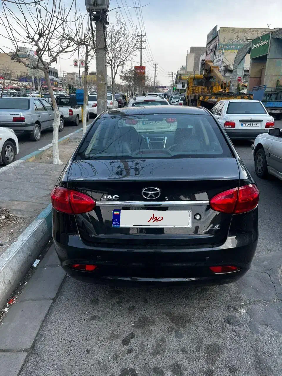 جک j4|خودرو سواری و وانت|پرند, فاز ۲|دیوار