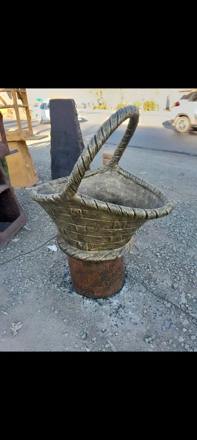 باربیکیو بتنی ،نیمکت ،گلدان، آبنما، آلاچیق و|صنایع دستی و سایر لوازم تزئینی|چهارباغ, |دیوار