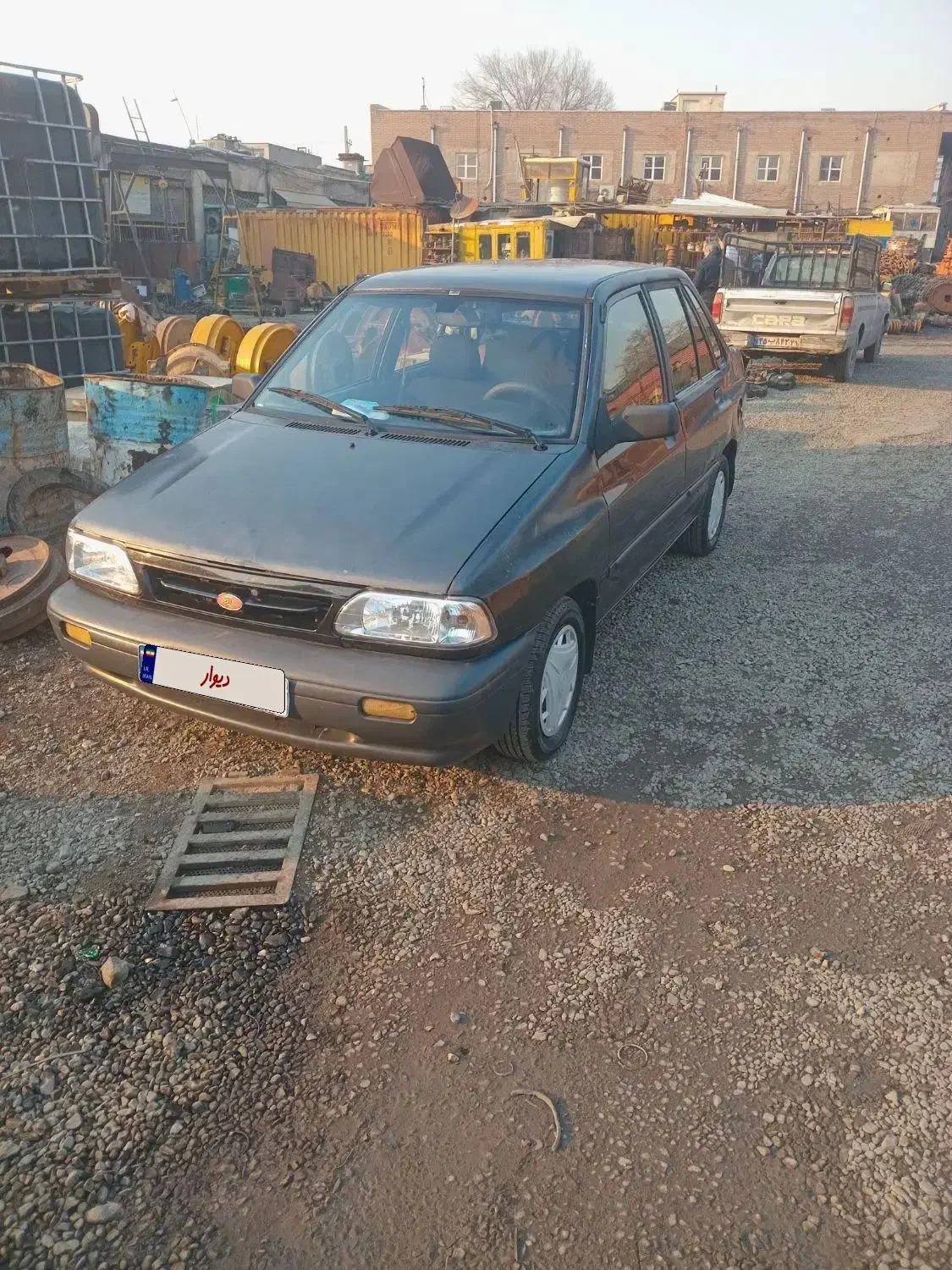 پراید مشکی بیرنگ|خودرو سواری و وانت|قدس, شهرقدس|دیوار