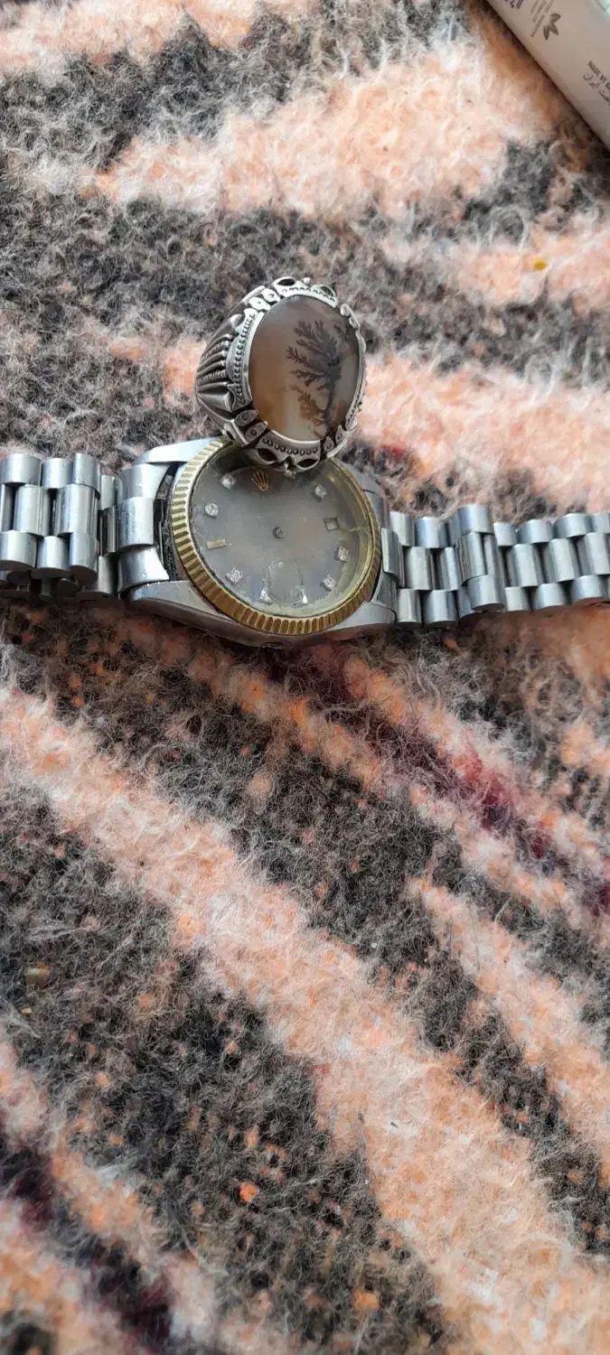 انگشترشجرفوق کلکسیونی دستساز جفت مهر|جواهرات|خرم‌آباد, |دیوار