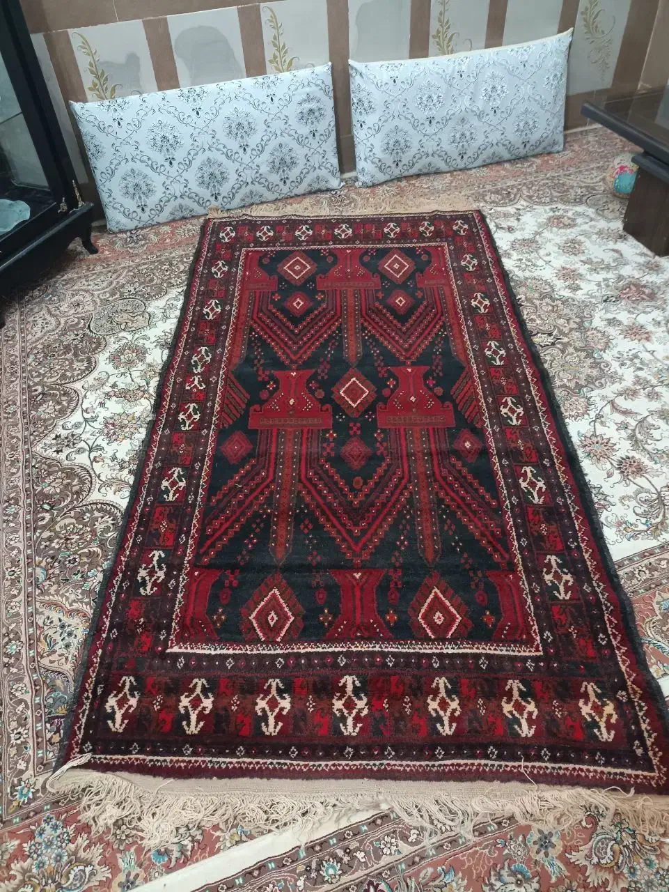 قالی دستبافت|فرش|زابل, |دیوار