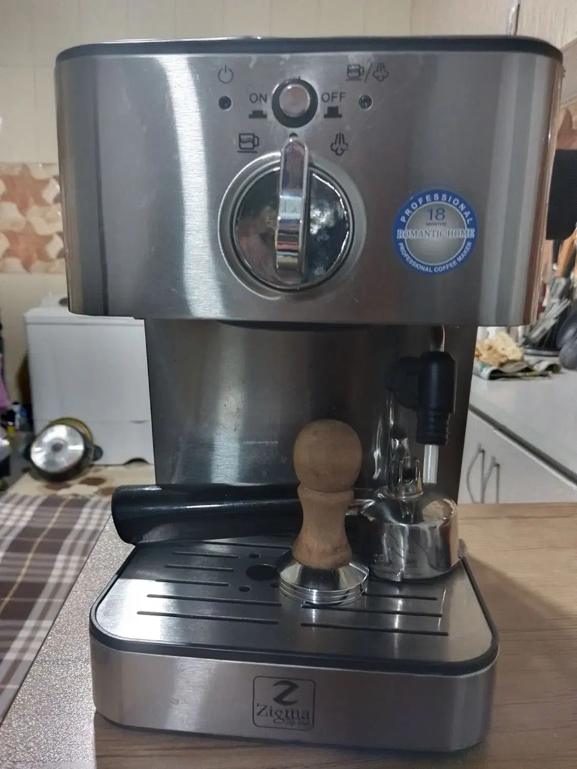 اسپرسو ساز قهوه ساز زیگما|سماور، چای‌ساز، قهوه‌ساز|نسیم‌شهر, |دیوار