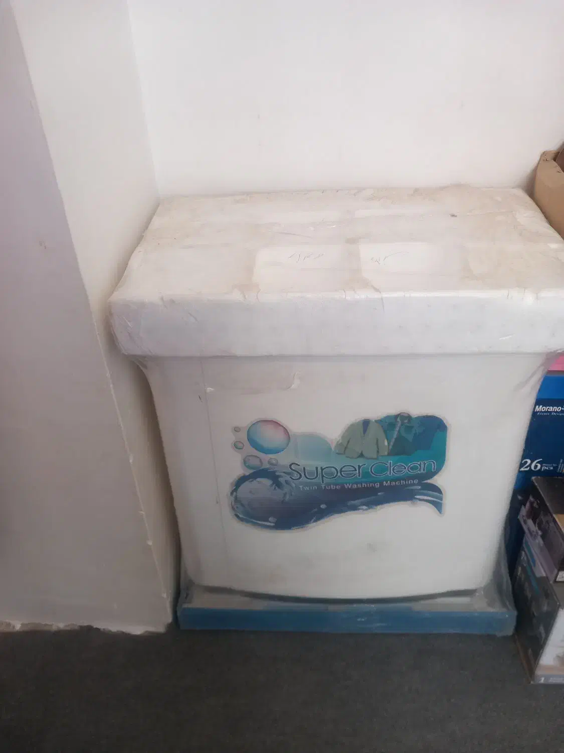 لباسشویی دوقلوی ۷ کیلویی|ماشین لباسشویی و خشک‌کن لباس|شوط, |دیوار