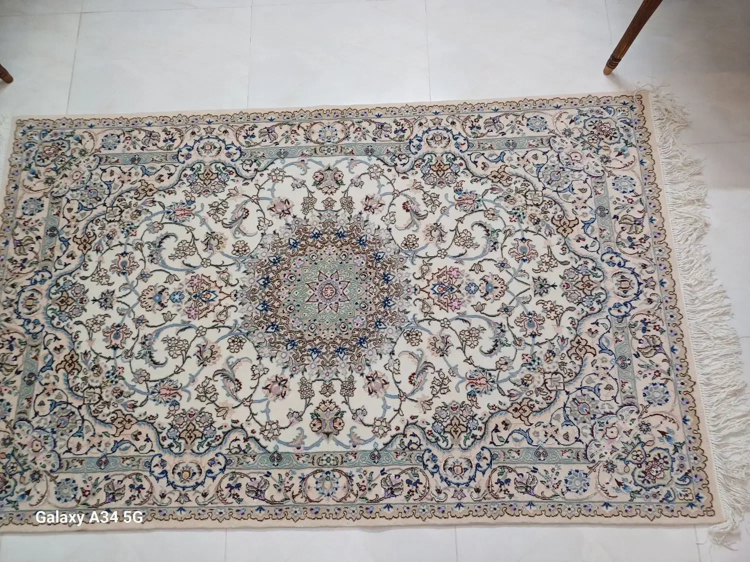 فرش دستباف ۲۰۵*۱۲۵ جفت|فرش|اصفهان, شهرک کاوه|دیوار