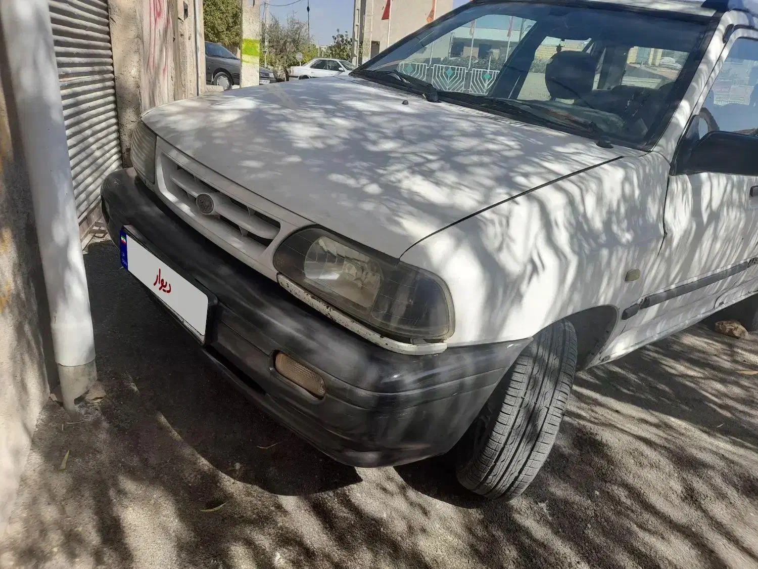 پراید ۸۱ سفید کاربرات|خودرو سواری و وانت|مراغه, |دیوار