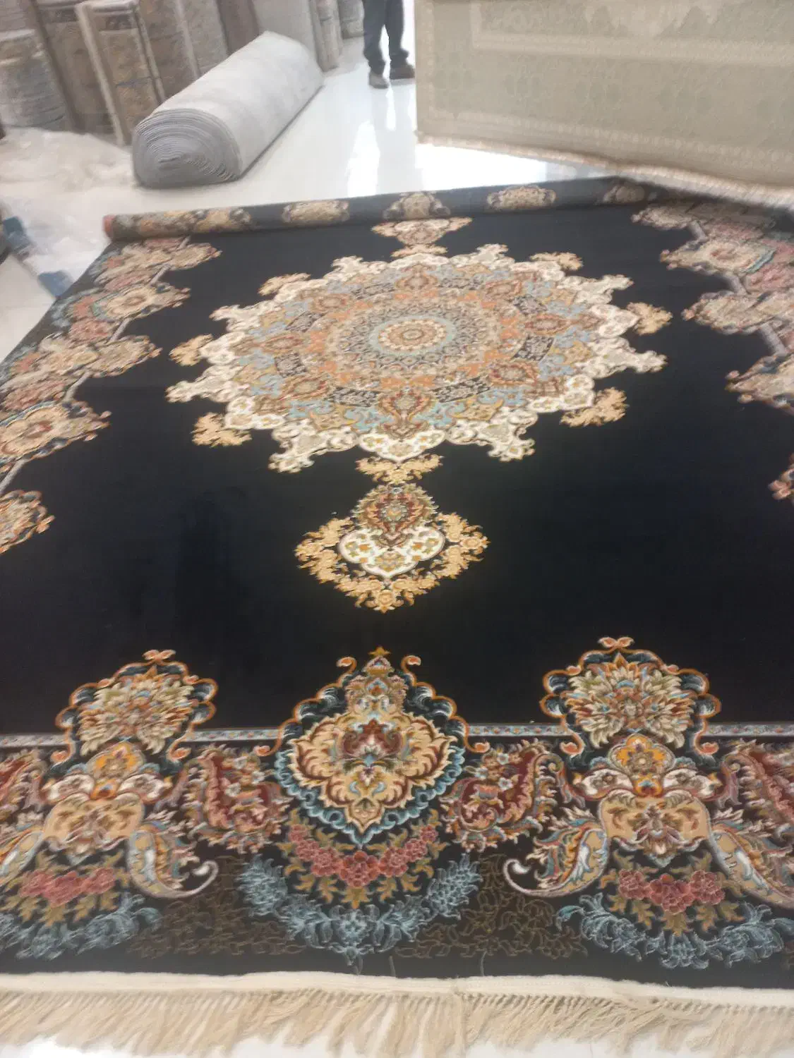 فرش در ابعاد مختلف در حد نو و کارکرده|فرش|پارسآباد, |دیوار