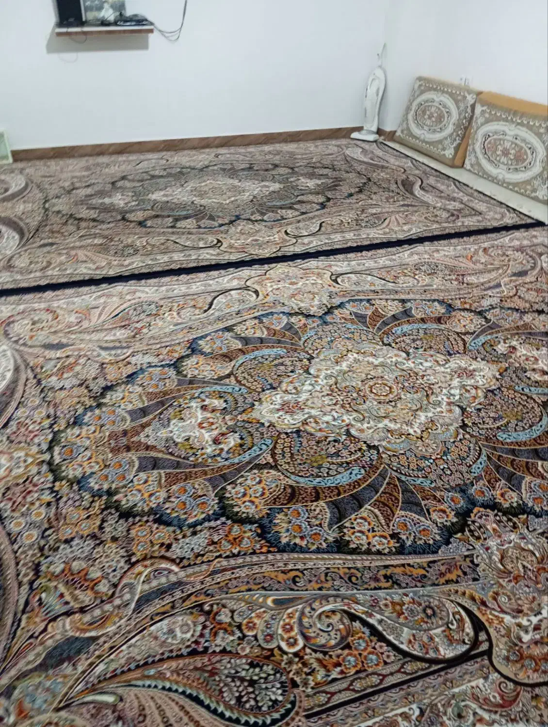 فرش ۹ متری سالم وتمیز|فرش|قزوین, |دیوار