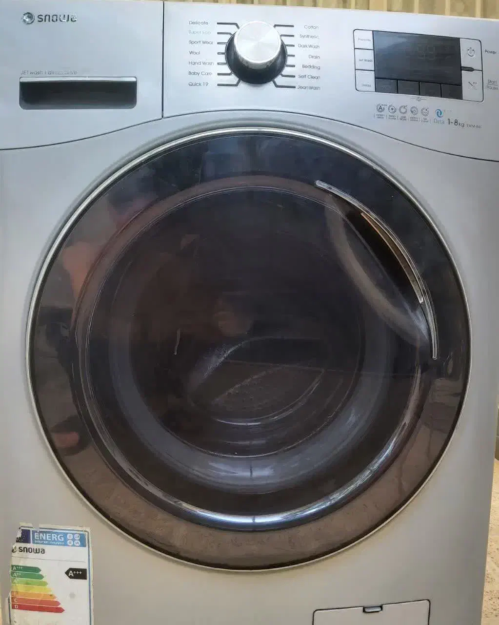 لباسشویی اسنوا ۸ کیلویی|ماشین لباسشویی و خشک‌کن لباس|کرج, شهرک فهمیده|دیوار