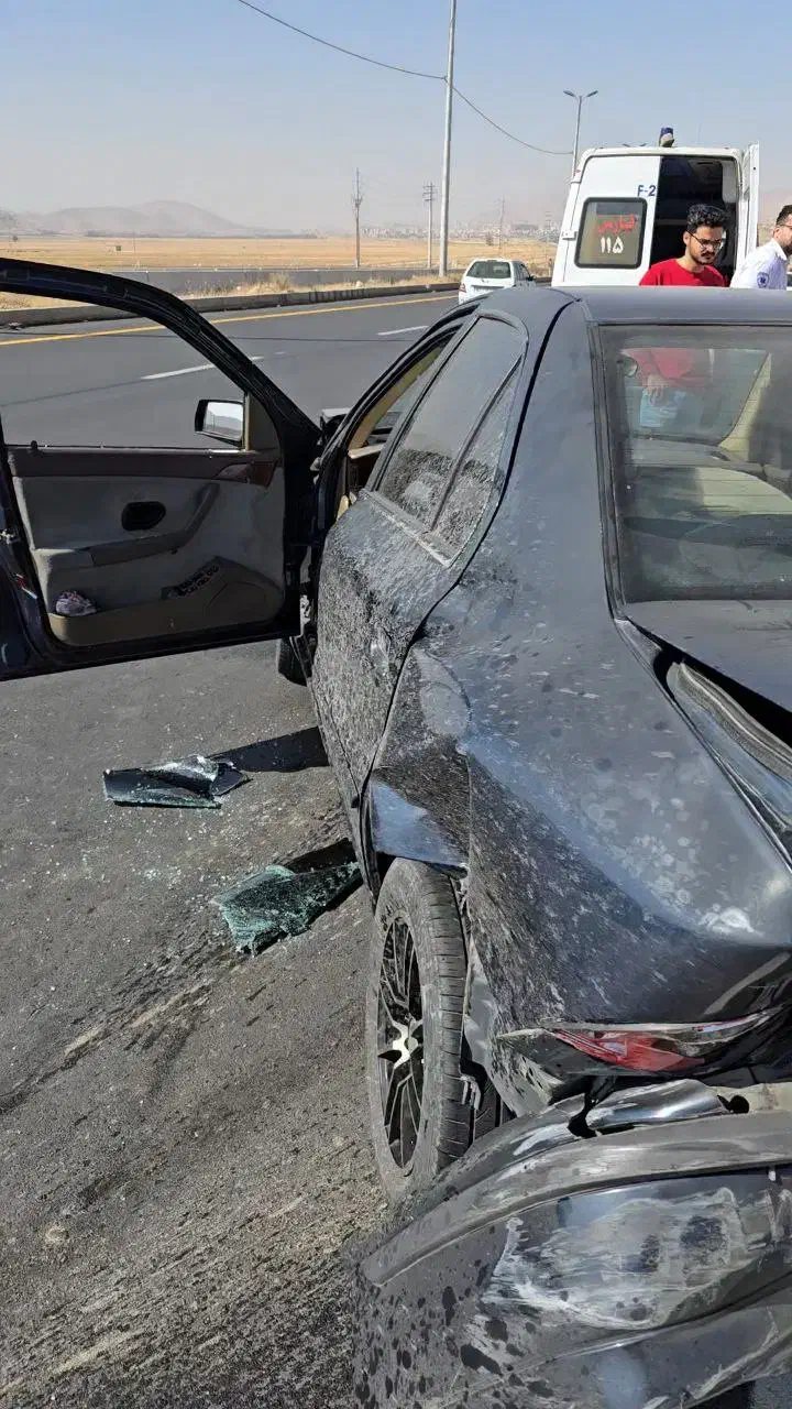 سمند تصادفی|خودرو سواری و وانت|شیراز, شهرک بزین|دیوار