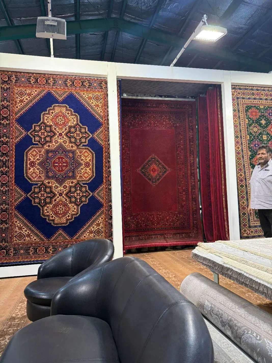 فرش مدرن/پتینه/کلاسیک با تنوع رنگ و قیمت|فرش|شیراز, لاله|دیوار