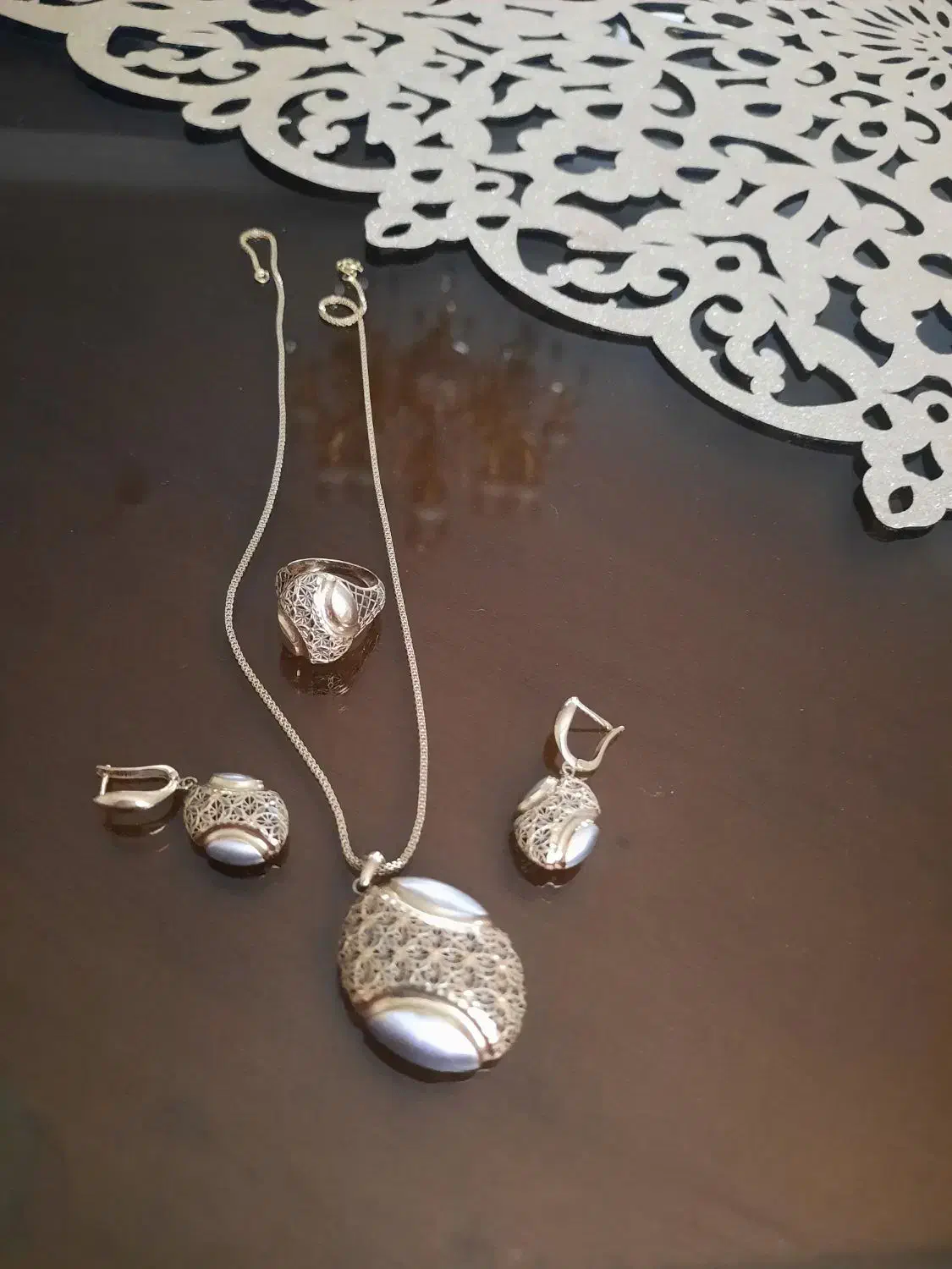 نیم ست طلا|جواهرات|تهران, تختی|دیوار