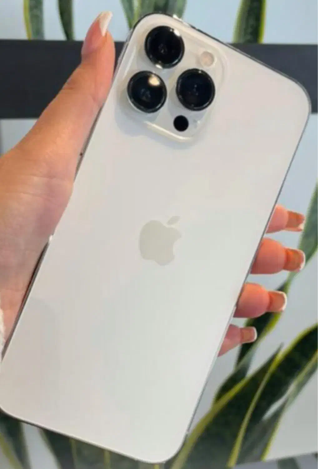 آیفون۱۳پرومکس سفید سیلور|موبایل|بندر امام خمینی, |دیوار