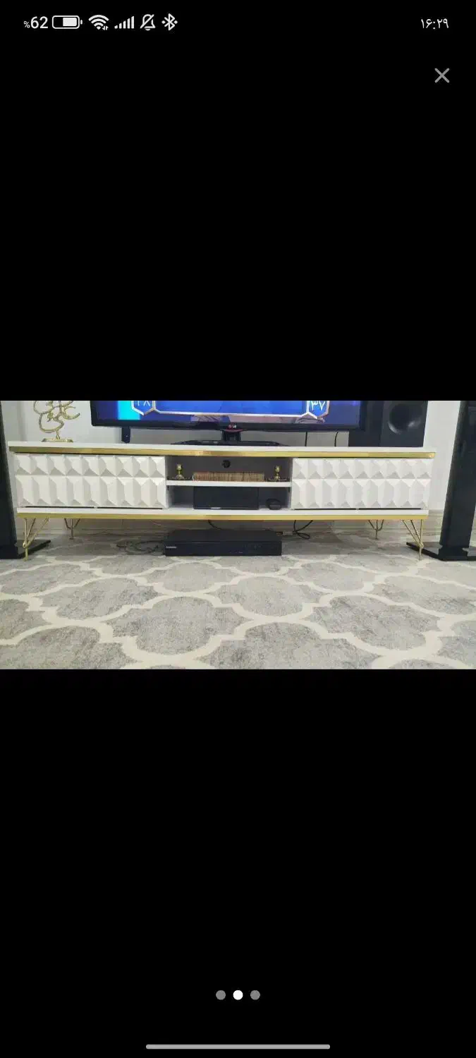 اینه کنسول و میر تلویزیون|بوفه، ویترین، کنسول|کوهدشت, |دیوار