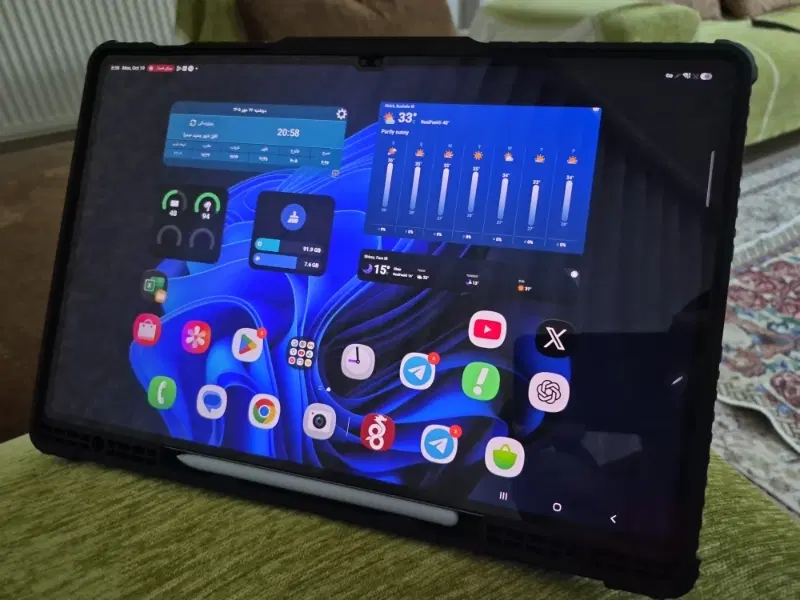 galaxy tab s10 ultra 5g|تبلت|شیراز, شهرک گلستان|دیوار