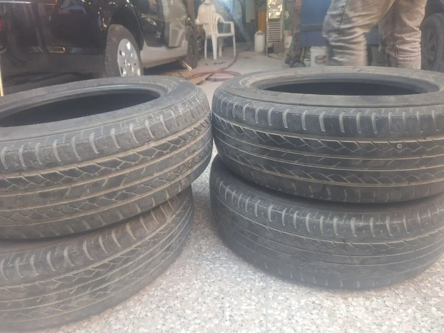 لاستیک پژو اس ال ایکس مدل بالا لاستیک ۱۵|قطعات یدکی و لوازم جانبی|قم, چهل درخت‎|دیوار