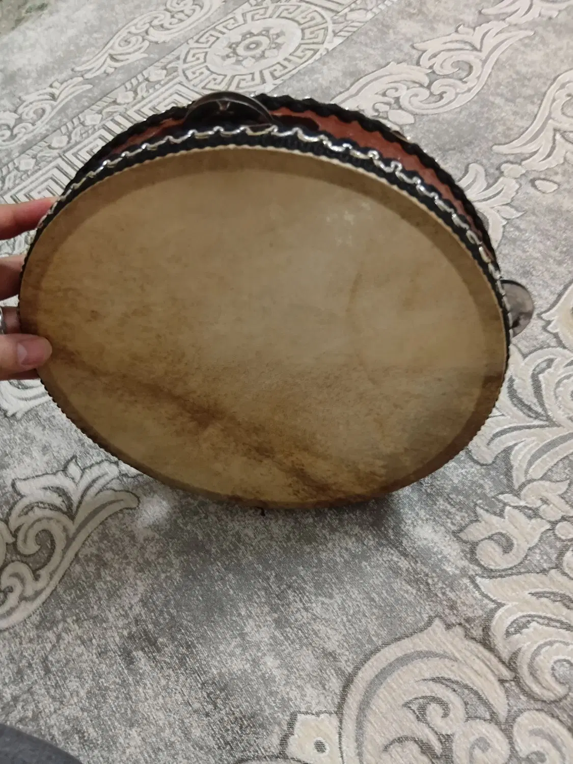 دایره زنگی|آلات موسیقی|قرچک, مهدیه|دیوار