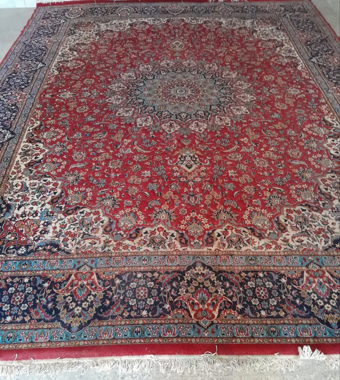 فرش|فرش|لنجان, |دیوار