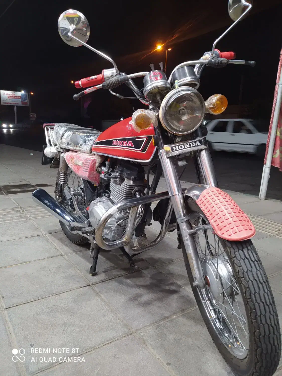 سی جی گوجه ای cg هندا ۱۲۵|موتورسیکلت|کرج, شهرک فهمیده|دیوار