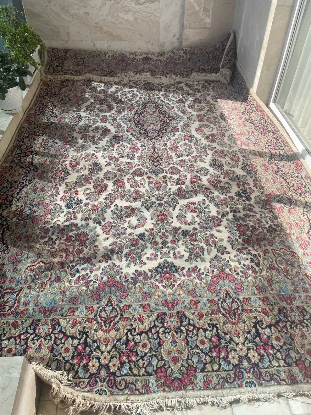 قالی دستبافت کرمانی|فرش|کرمان, |دیوار