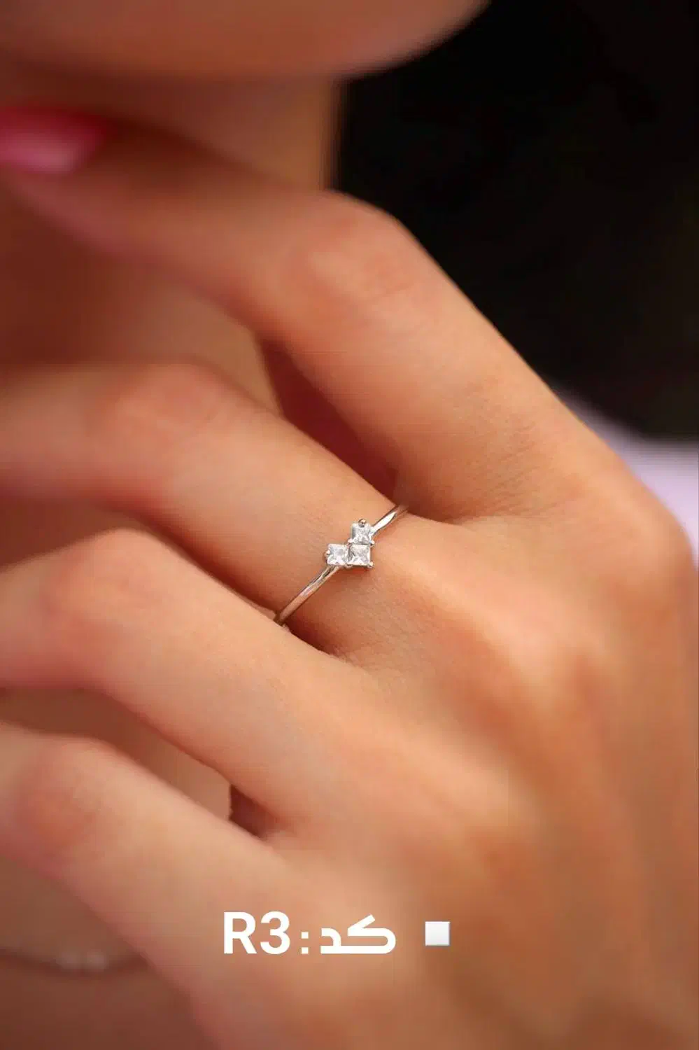 انگشتر نقره تک قلب نگینی|جواهرات|لاهیجان, انقلاب|دیوار