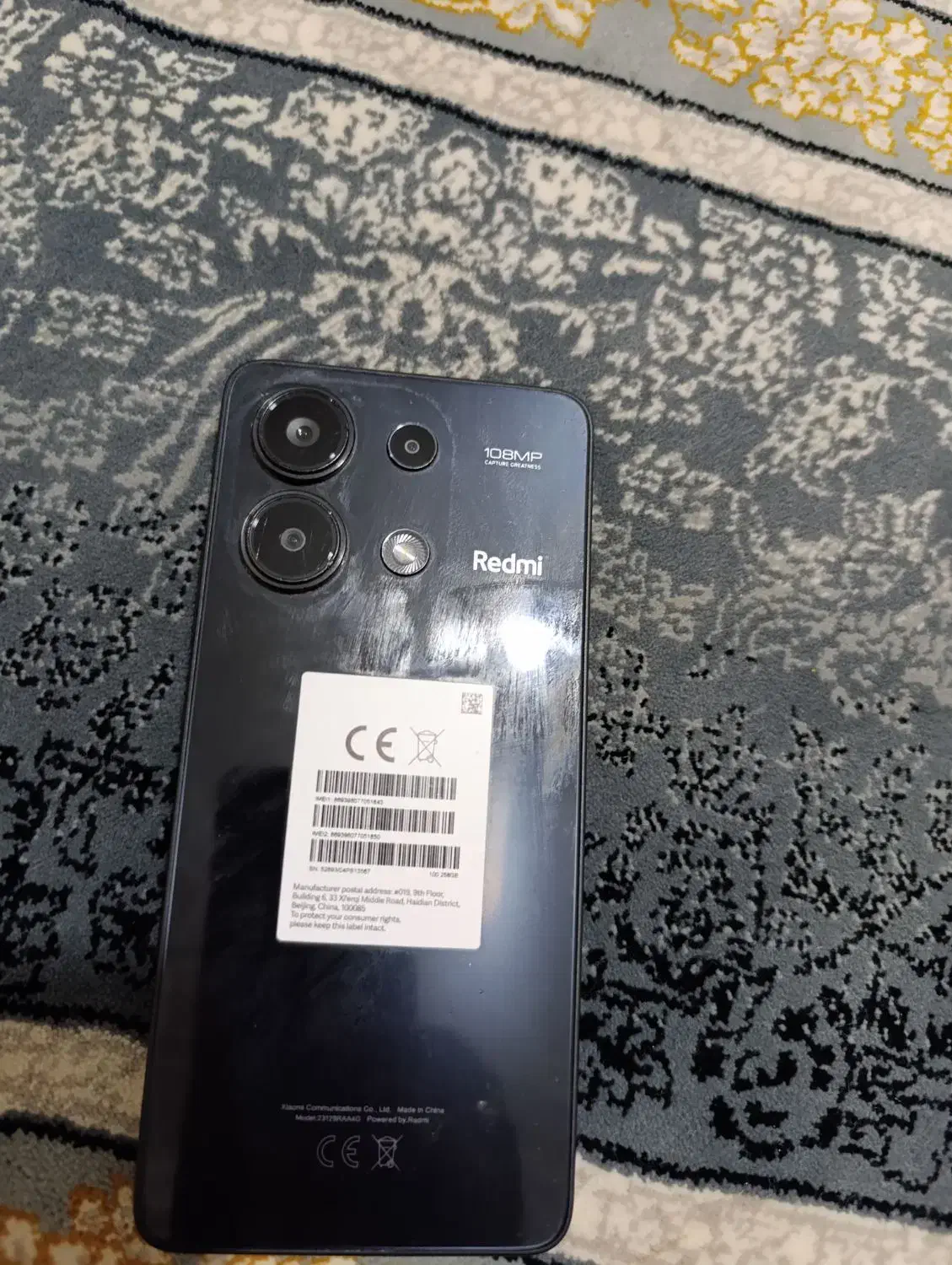 شیائومی Redmi Note 13 با حافظهٔ ۲۵۶ گیگابایت|موبایل|یاسوج, |دیوار
