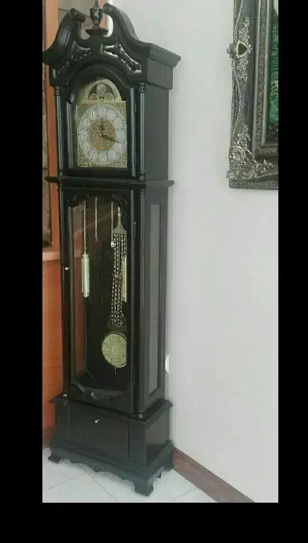 ساعت ایستاده چوبی وارداتی|صنایع دستی و سایر لوازم تزئینی|تهران, امامت|دیوار