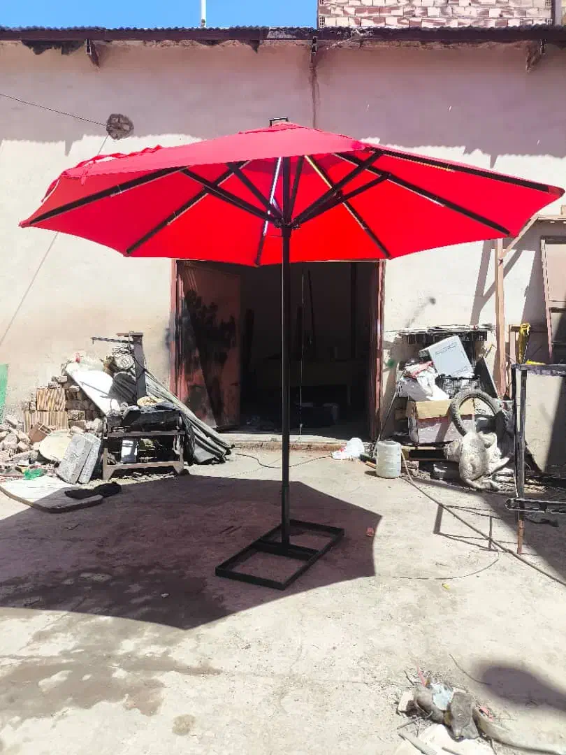 چتر قطر ۳×۳ با ۸روشنایی در حدنو|فروشگاه و مغازه|کرج, گلشهر|دیوار