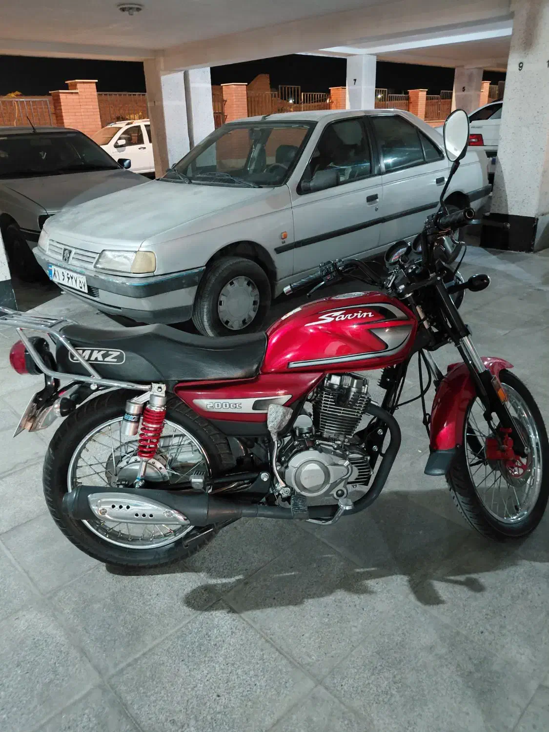 ساوین ۲۰۰cc|موتورسیکلت|ساوه, |دیوار