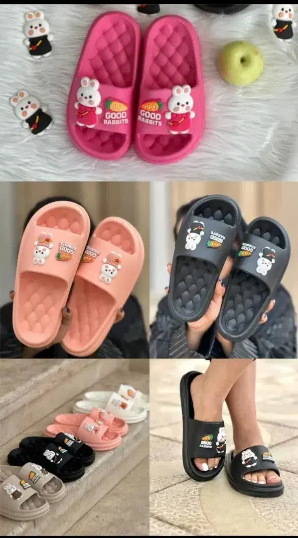 دمپایی سیلیکونی عروسکی زنانه|کیف، کفش، کمربند|نیشابور, امام|دیوار