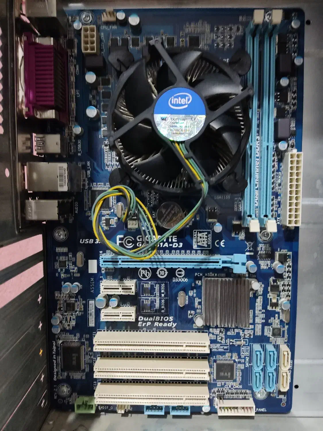 باندل motherboard + cpu + cooler|قطعات و لوازم جانبی رایانه|فردیس, شهرک شهید حسینی|دیوار