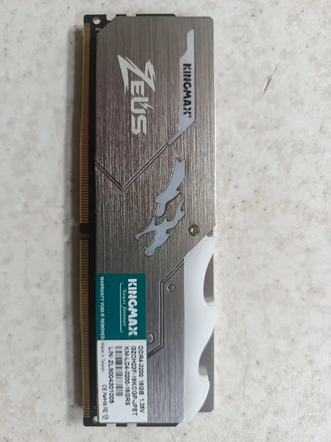 KINGMAX Zeus Dragon RGB  16gig ddr4|قطعات و لوازم جانبی رایانه|تهران, قصر فیروزه ۱|دیوار