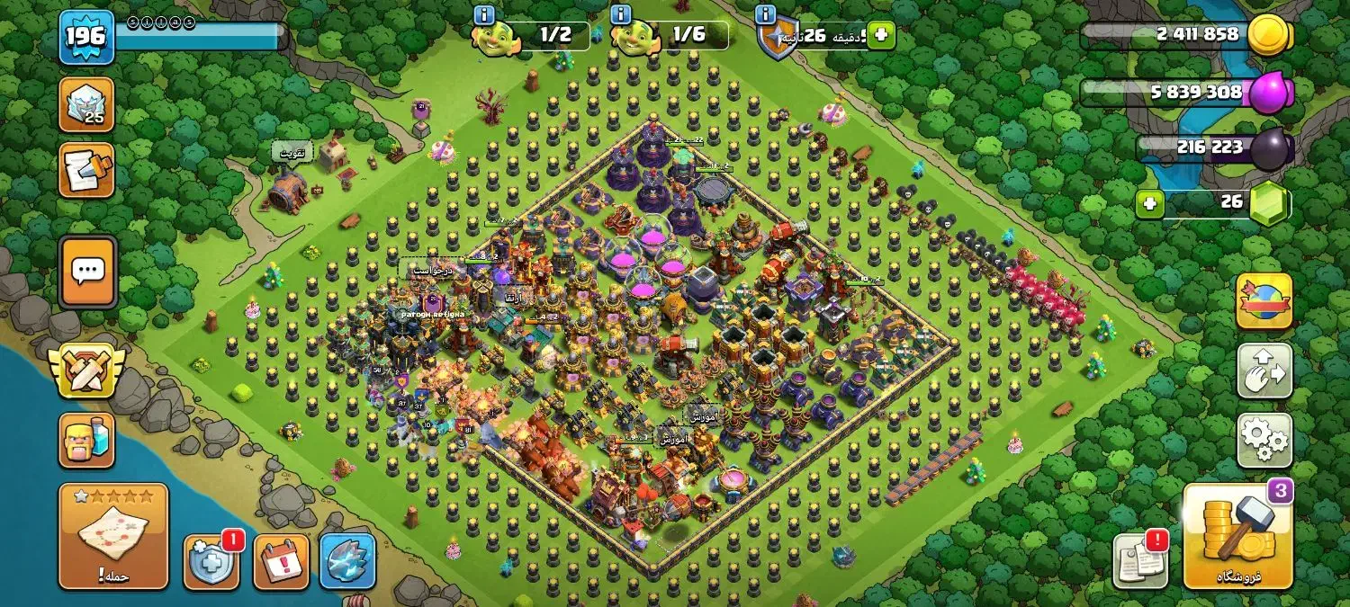 اکانت کلش آف کلنز|کنسول، بازی ویدئویی و آنلاین|پاکدشت, پاکدشت (مامازند)|دیوار