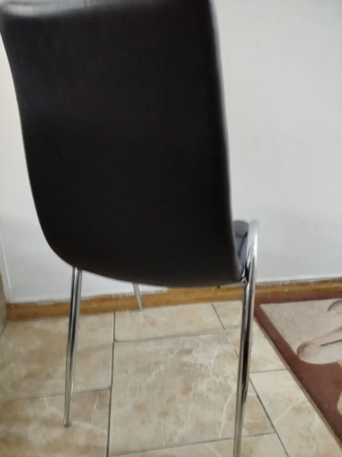 صندلی چرم و استیل|صندلی و نیمکت|شیراز, آزادگان|دیوار