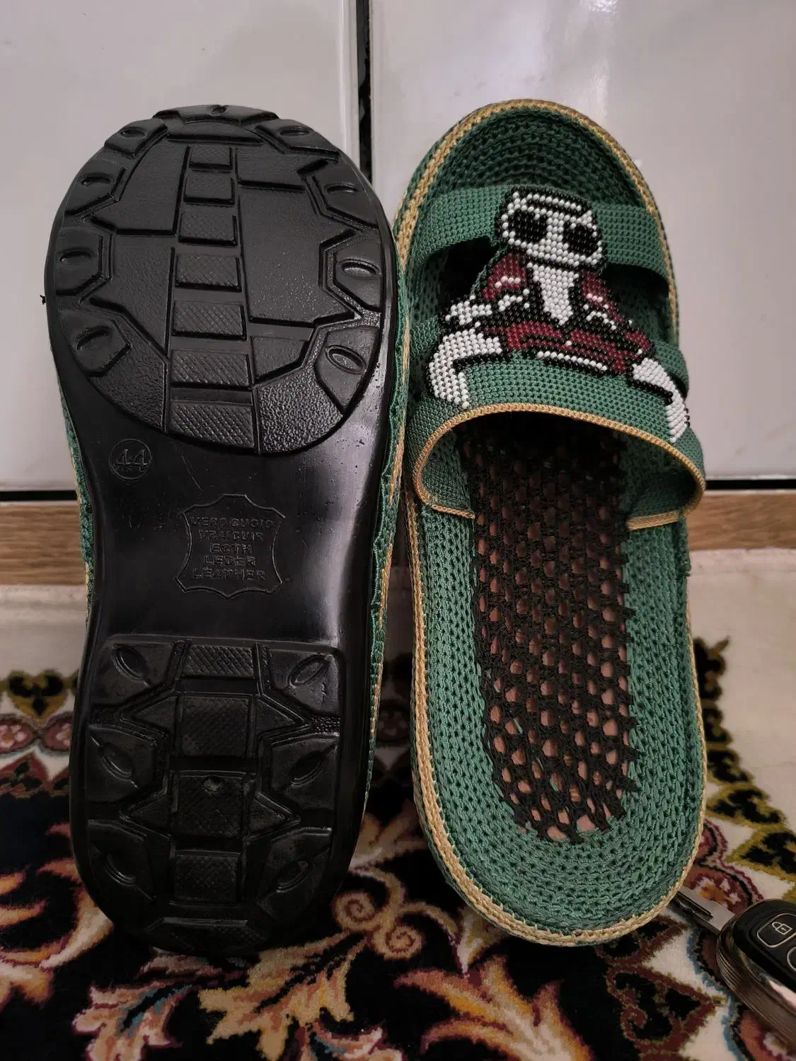 دمپایی زندان بافت|کیف، کفش، کمربند|گنبد کاووس, |دیوار