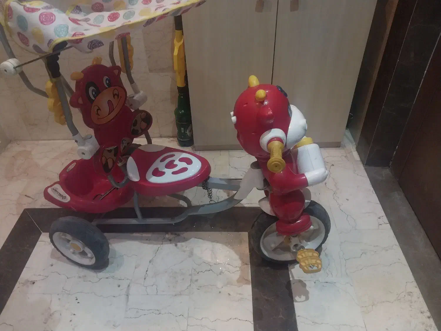 سه چرخه کودک بچه گانه بچگانه موزیکال|دوچرخه، اسکیت، اسکوتر|تهران, نبی اکرم|دیوار