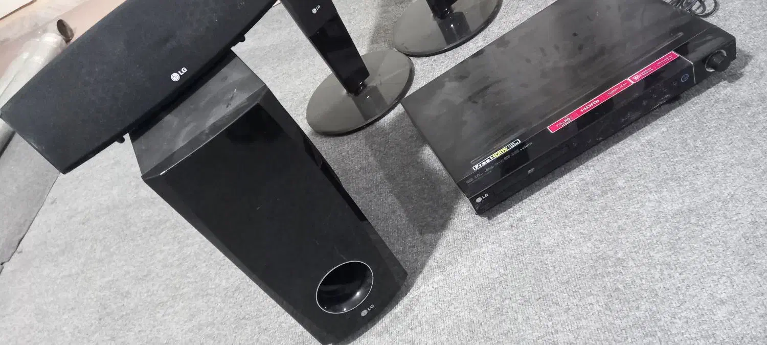 سینما خانگی ال جی به همراه دی وی دی|سیستم صوتی خانگی|اراک, |دیوار